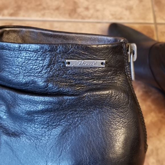 Diesel Black leather booties - Picture 5 of 9